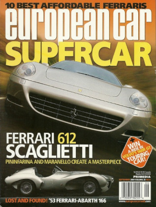 EUROPEAN CAR 2004 SEPT - FERRARI, ASTON MARTIN DB9, PROJ 993, MCCLAREN STORY